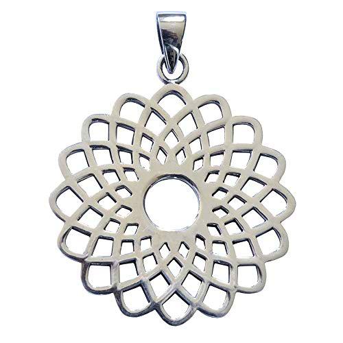 Saraswati Colgante Unisex chapado en plata - AS289-S