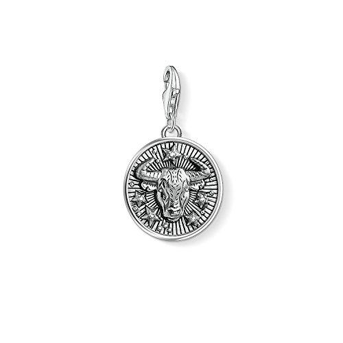 Thomas Sabo - Colgante de Mujer &quot;Charm Zodíaco Tauro Charm Club&quot;