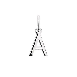 Charm Letter Plata - X - Joyas mujer