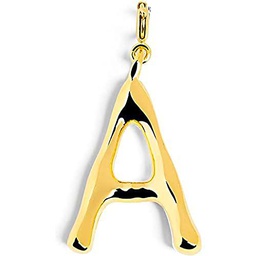 SINGULARU - Charm Letter XL Oro - F - Joyas mujer