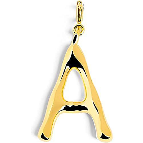 SINGULARU - Charm Letter XL Oro - F - Joyas mujer