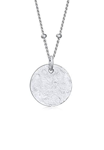 Colgante de plata de ley 925 para mujer, 45cm, Plata esterlina