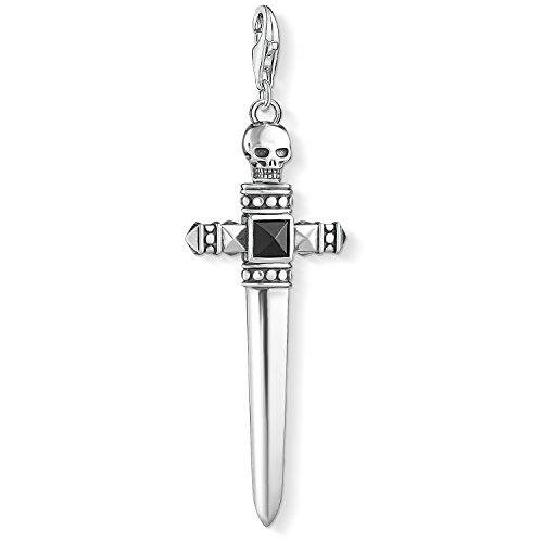 Thomas Sabo - Charm con Cierre, Plata de Ley 925, Plateado