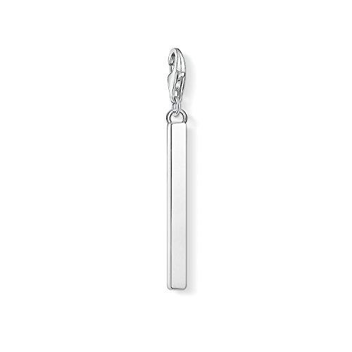 Thomas Sabo - Charm con Cierre, Plata de Ley 925, Plateado