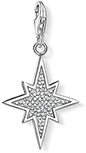 Thomas Sabo - Colgante Charm de Mujer &quot;Estrella brillante Charm Club&quot;