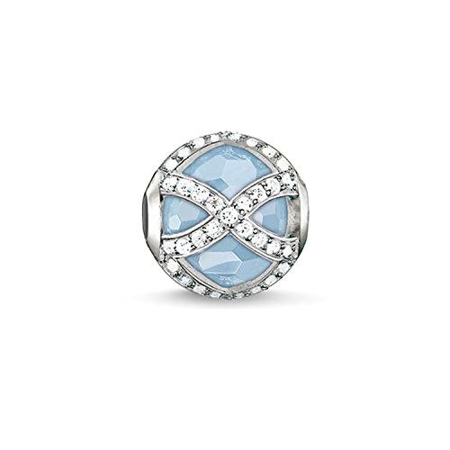 Thomas Sabo karma cuentas, mujeres Bead Maharani Milky Aqua