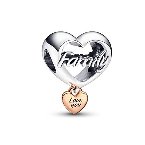 Charm Pandora Moments 782326C00 Te quiero familia