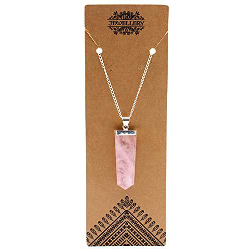 Ancient Wisdom Colgante Gemstone Flat Pencil Pendant