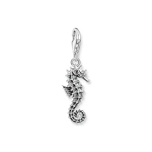 Thomas Sabo 1886-643-14 - Colgante de caballito de mar con circonitas (plata de ley