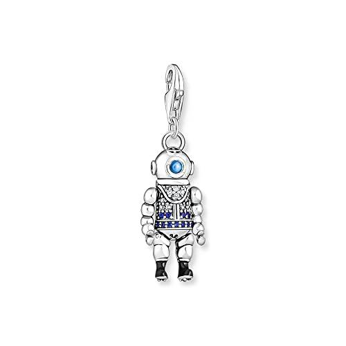 Thomas Sabo 1896-644-7 - Colgante de plata de ley con piedras preciosas (9,8 mm