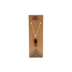 Ancient Wisdom Colgante Gemstone Flat Pencil Pendant