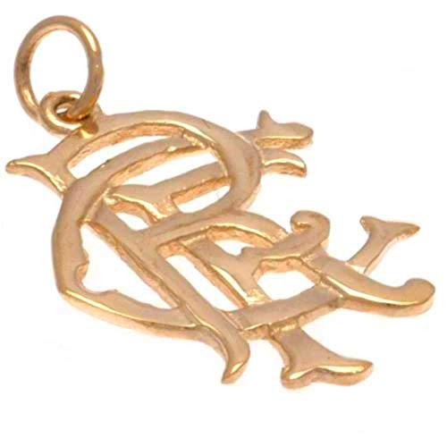 Rangers F.C. Colgante de oro de 9 quilates, pequeño producto oficial