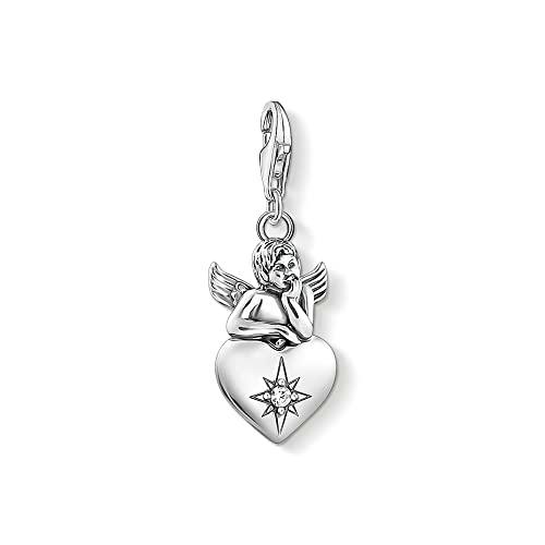 THOMAS SABO Colgante de ángel de la guarda con corazón