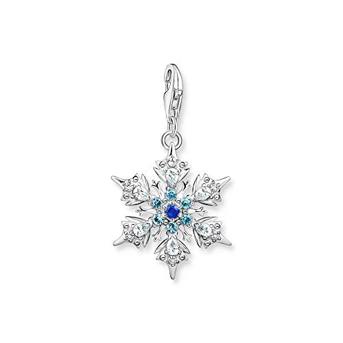 THOMAS SABO 1902-945-7 - Colgante de copo de nieve (plata de ley 925