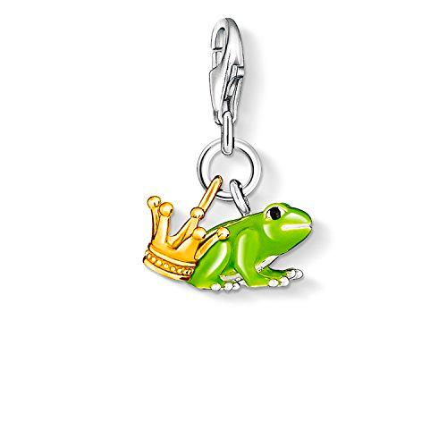 Thomas Sabo - Charm con Cierre para Mujer de Plata de Ley 925/1000