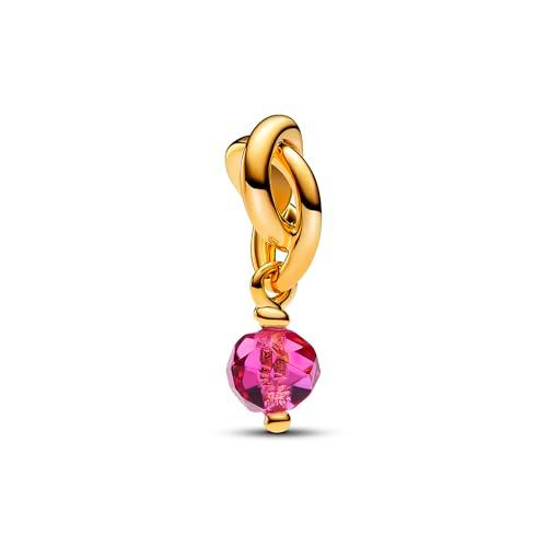 Pandora Colgante con forma de círculo rosa de Eternity 763462C10