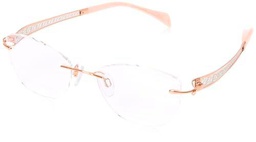 CHARMANT CH Line Art Gafas, Rose Gold, 50/17/135 para Mujer