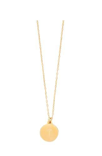 Kate Spade New York - Minicolgante Con Inicial T, Dorado