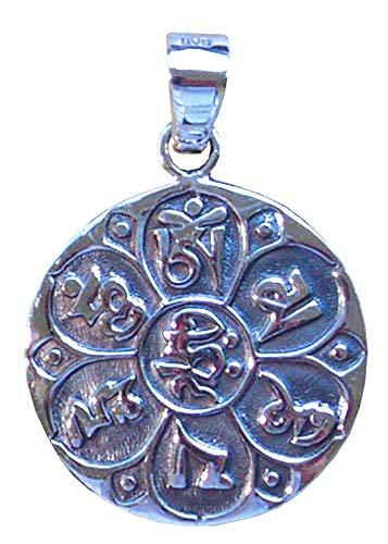 Saraswati Colgante Unisex chapado en plata - AS039-S