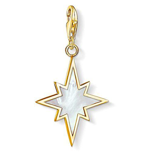 Thomas Sabo - Colgante de Mujer &quot;Estrella del nácar Charm Club&quot;