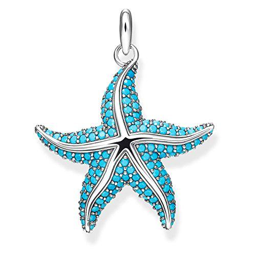 Thomas Sabo - Colgante de Mujer&quot;Estrella de Mar Glam &amp; Soul&quot;