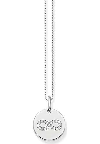 Thomas Sabo Colgante para mujer de plata 925 con circonitas blancas de talla brillante