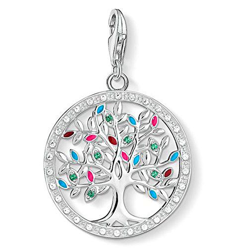 Thomas Sabo - Colgante Charm de Mujer &quot;Tree of love Charm Club&quot;