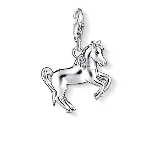 Thomas Sabo - Charm con Cierre para Mujer de Plata de Ley 925/1000