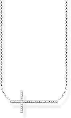 Thomas Sabo Mujer Plata de Ley 925 Plata Blanco Diamante