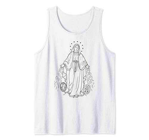 Virgen Medalla Milagrosa - Señora de la Medalla Milagrosa Camiseta sin Mangas