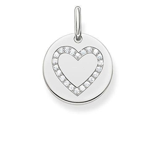 Thomas Sabo Mujer plata de ley 925 plata blanco circonita