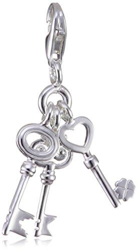 Thomas Sabo - Charm con Cierre para Mujer de Plata de Ley 925/1000