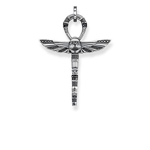 Thomas Sabo - Colgante de Hombre, Plata de Ley 925, Plateado