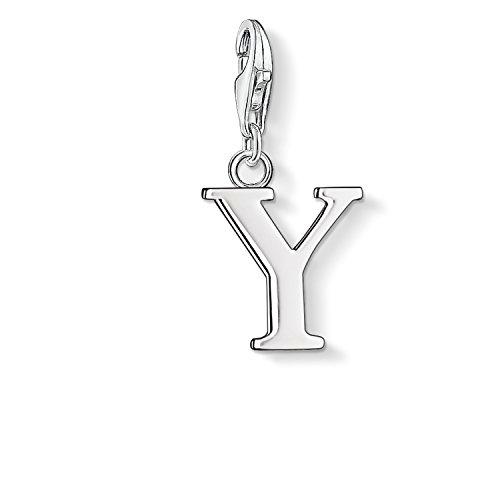 Thomas Sabo - Charm con Cierre para Mujer de Plata de Ley 925/1000