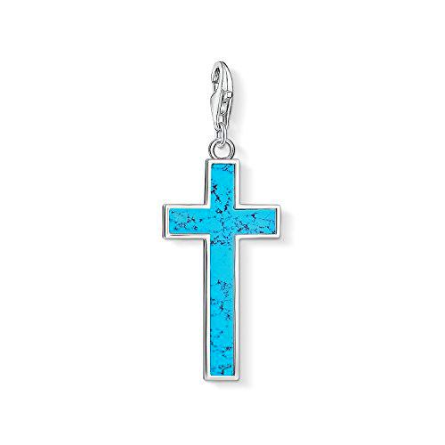 Thomas Sabo Colgante Charm Cruz turquesa Club de Mujer